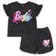 thumbnail image 1 of Conjunto de ropa para niñas pequeñas, camiseta y pantalones cortos de felpa francesa para Barbie, 1 of 6