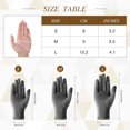 thumbnail image 2 of Guantes de compresión para artritis con dedos completos, calidez y compresión, guantes de compresión grises, soporte para muñeca, guantes para túnel carpiano L, 2 of 4