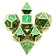 thumbnail image 1 of 7PCS Metal Dice, Heavy Solid Zinc Alloy Polyhedron Dice Set for Dungeons and Dragon Tabletop Game, 1 of 5