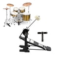 thumbnail image 3 of Single Bass Drum Pedal Double Chain Drives Adjustable Beater Head Pedals Foot Percussion Hardware Drum Accessories, 3 of 12