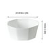 thumbnail image 3 of Maceta de plástico de resina grande 20 cm | Vasija de cerámica imitación engrosada | Uso duradero en balcón, interior y exterior | Gris, Amarillo, Blanco | Contenedor moderno para suculentas, 3 of 3