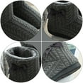 thumbnail image 4 of Dytern Winter,1Pair Winter Women Home Boots Thicken Non-skid Warm Boots Knitted Shoes, 4 of 10