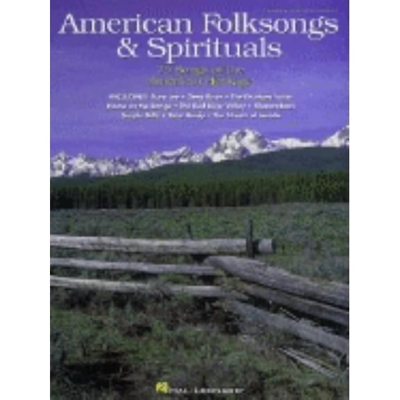 American Folksongs & Spirituals, (Paperback)
