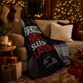 thumbnail image 3 of Forensic Science Motive Forensics First Sleep Later Evidence, Cozy Typography Art Scene, Warm Flannel Blanket for Living Room and Reading Nook, Art Lovers Housewarming Gift, Artistic Home Decor, 3 of 9