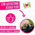 thumbnail image 4 of HuggleHounds Lester Corderito Peluche para Perro Grande 56 cm, 4 of 7
