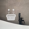 thumbnail image 4 of Luxshiny 3Pcs Over Door Basket Light Grey Hanging Kitchen Storage Organizer for Home Space Saving, 4 of 8