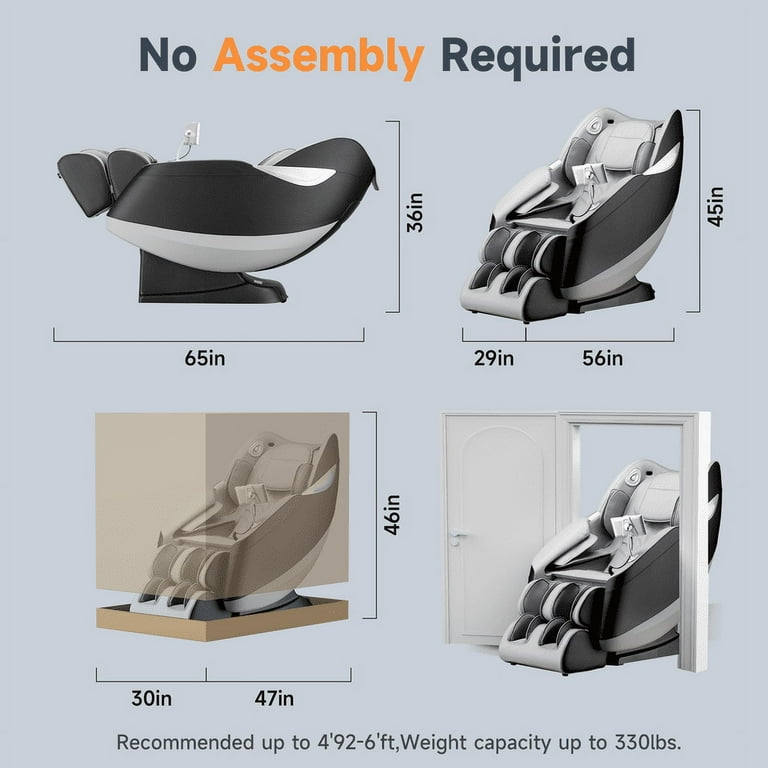 4D Massage Chair with APP Control,55