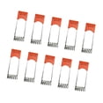 thumbnail image 4 of BELOVING 10 Pieces Downlight Panel Lamp Spring Clip Bracket Professional LED Recessed Orange, 4 of 10