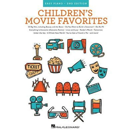 Easy Piano Lyrics - Children's Movie Favorites : Easy Piano