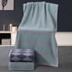 thumbnail image 1 of Juego grande de toallas de baño - 1 pieza de toalla súper absorbente y de secado rápido, 29,5x55 pulgadas, verde suave y gris, 1 of 6