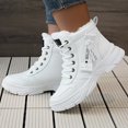 thumbnail image 5 of LSLJS Womens Snow Boots Versatile Warm High-top Snow Boots Cotton Shoes Velvet Work Boots, 5 of 5