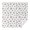 White Cow Colorful, variant on White Cow Black Spot Milk Pattern Square Tablecloth,Waterproof Square Table Cover,Wipeable Spillproof Washable Table Cover for Home Kitchen Party Decor 42"X42"(107x107cm)