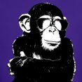 thumbnail image 3 of CafePress - The Shady Monkey T Shirt - Dark T-Shirt Kids XS-XL, 3 of 4