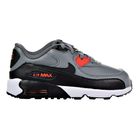 

Nike Air Max 90 Leather Toddler Shoes Cool Grey/Black/Max Orange 833416-010