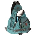 thumbnail image 1 of Bandolera grande Kawei Knight para portátil, bandolera, bandolera, bandolera, mochila de viaje (A, verde oscuro), 1 of 9