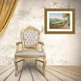 thumbnail image 3 of Nai, Danhui 24x19 Gold Ornate Wood Framed with Double Matting Museum Art Print Titled - Valley Views, 3 of 4