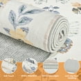 thumbnail image 4 of Area Rugs for Living Room, Homasen 4'x6' Washable Indoor Rug Boho Butterfly Beige, Soft Low Pile Stain Resistant Carpet for Entryway Nursery Bedroom, 4 of 9