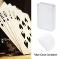 thumbnail image 2 of Shisuyan 12Pcs Plastic Poker Cards Boxes Clear Cards Cases Rectangular Storage Boxes, 2 of 8