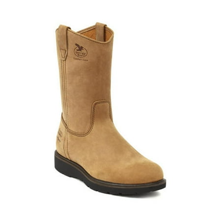 georgia boot work mens 11" farm n ranch comfort mississippi tan g4432