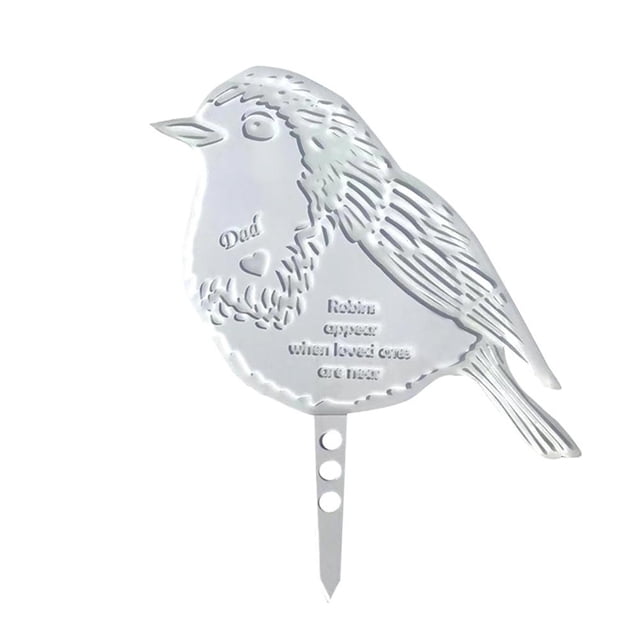 Estatua Acrílico Yarda Arte Animal Silueta Estaca Para Patio Césped Ornamento Noticed HA039802-02