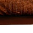 thumbnail image 4 of Jay 7 Piece Queen Comforter Set, Polyester Velvet, Deluxe Texture Copper- Saltoro Sherpi, 4 of 5