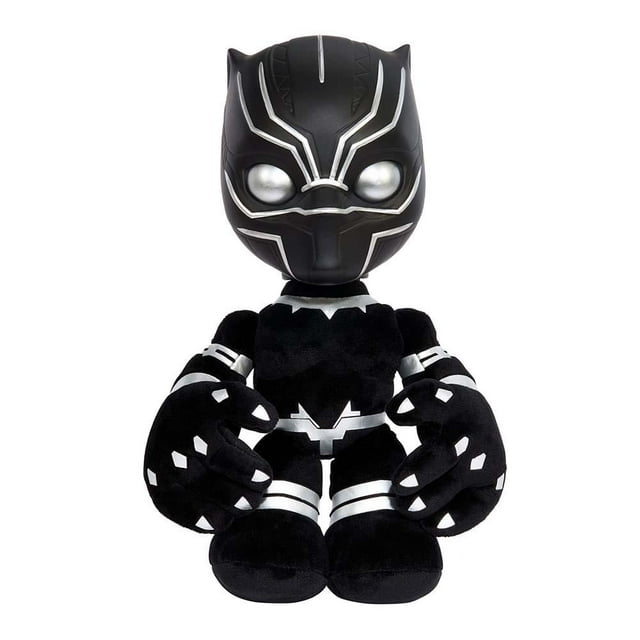 Peluche MATTEL Marvel Black Panther con Sonidos Corazón de Wakanda