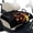 Flame Wolf Head, variant on Whosucclay Sunflower and Cat Foldable Golf Cart Seat Covers, 51.18 x 30.3 inches Travel-friendly Breathable Golf Cart Seat Towel with 4 Convenient Pockets Soft
