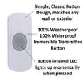 thumbnail image 4 of AcePoint Night Light Doorbell Series, 2-in-1 Wireless Doorbell w/ LED Night Light Function w/ Dual Receivers (1 plug-in receiver + 1 portable battery operated receiver), Long Operating Range, 4 of 8