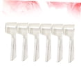 thumbnail image 4 of OULII daily use toothbrush holder Brush Head Protection Cover Transparent Protects from Dust 12Pcs, 4 of 6
