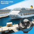 thumbnail image 4 of Ventilador magnético para crucero Fanopera de 20 cm con batería externa de 12000 mAh, 4 of 7