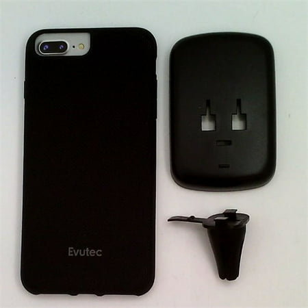 - Refurbished Evutec iPhone 8 Plus/7 Plus/6s Plus/6 Plus Case Black Nylon Ballistic Protection