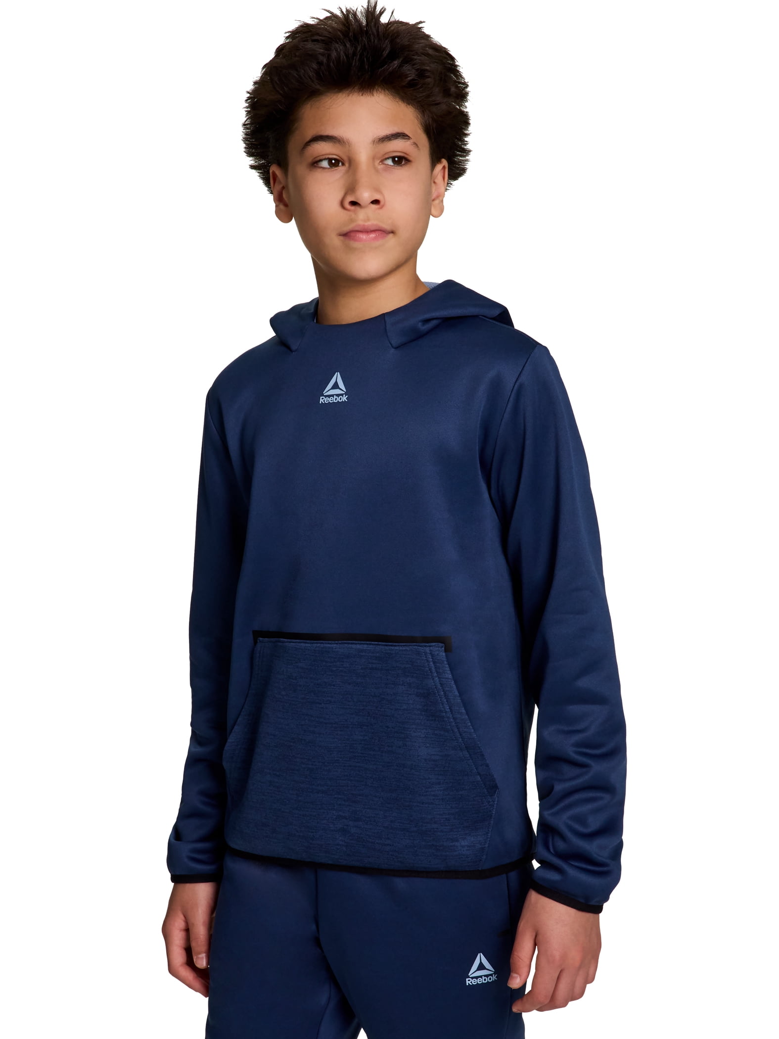 Reebok Boy's Athletic Cool Down Fleece Hoodie, Sizes 4-18