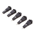 thumbnail image 1 of Tubo de en panel de 5 piezas Soporte de fusible de 5x20 mm Negro Coche /, 1 of 9
