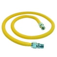 thumbnail image 2 of BrassCraft Mfg 1/2 In. FIP x 1/2 In. MIP x 60 In. ProCoat Gas Appliance Connector 5/8 In. OD 93,200 BTU, 2 of 4