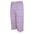 thumbnail image 7 of JEFFRICO Pajamas For Women Capri Set Sleepwear Soft Pajamas Short Sleeve Pajama Sleepshirt With Capri Pants, 7 of 7