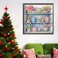 thumbnail image 3 of 5D DIY parcial especial en forma de taladro diamante pintura jardín pared kit decoración, 3 of 9