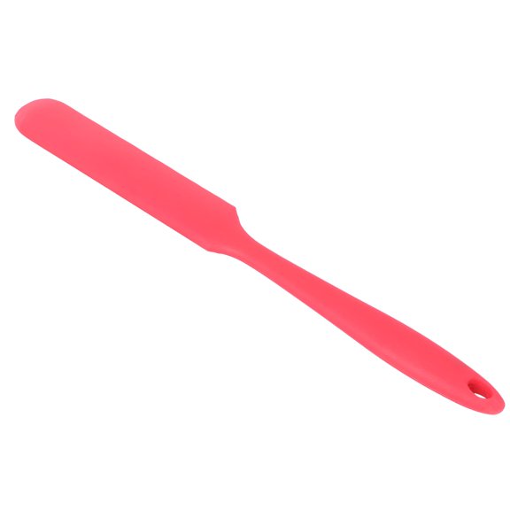 ACDANC Silicone Jar Spatulas Scraper,Heat Resistant Non-Rubber Cake Butter Spatulas Scraper for Cooking Mixing (Red)