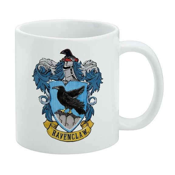 Harry Potter Ravenclaw Painted Crest White Mug