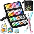 thumbnail image 1 of Marcadores de Pintura Acrílica Ohuhu Waimoku 24 Colores Punta Doble, 1 of 9
