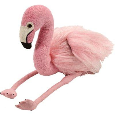 Cute Pink Plush Soft flamingo bird Stuffed Animal bird Toy Appease doll Gift uk 