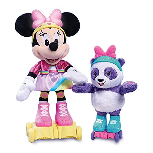 Juguete de peluche Just Play Disney Junior Minnie Mouse para patinar
