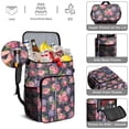 thumbnail image 5 of Travel Cooler Bag - Pioneer Flower Camping Beer Cooler Backpack with Bottle Opener- Waterproof Insulated Picnic Backpacks - Cooler Bag for Beach, 5 of 6