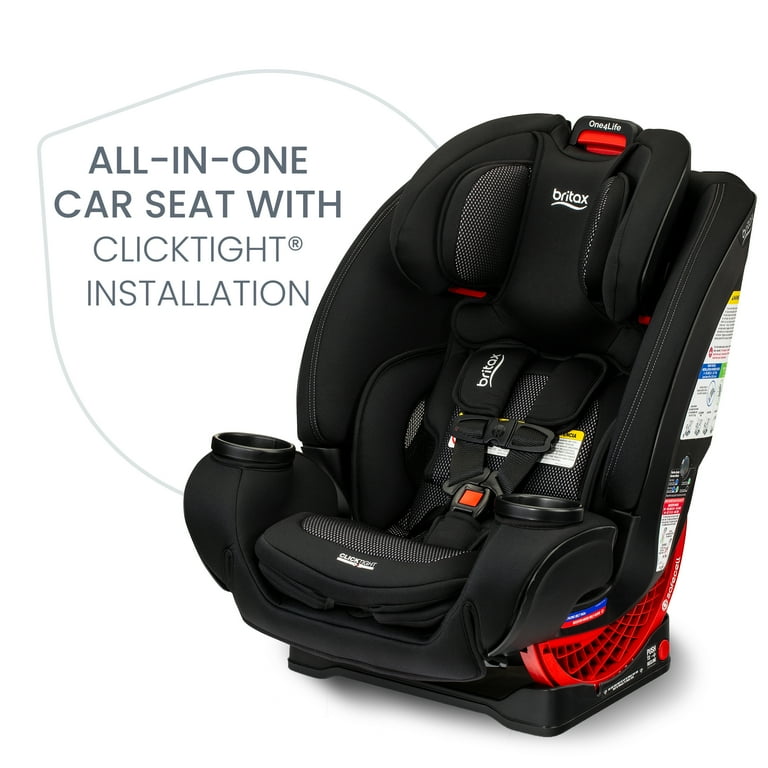 Britax One4Life ClickTight Convertible Car Seat, Cool Flow Carbon