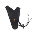 thumbnail image 1 of Sonducket Brazalete de 2 dedos, flecha, arco, pulgares de tiro, guantelete ajustable, guante protector de piel de vaca tradicional, suministros Ciclismo Negro Sonducket OD031725-01, 1 of 6
