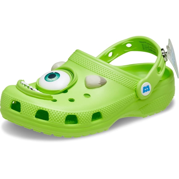 Zuecos Crocs Disney Monsters Mike Wazowski para Niños Talla 13