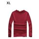 thumbnail image 4 of Top básico Minnieouse para hombre ropa interior cálida manga larga Rojo M, 4 of 6