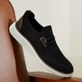 thumbnail image 4 of Tvtaop Men's Sports Shoes Fashionable Thick Soled Loafers Lightweight Soft Flat Shoes, 4 of 7