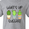 thumbnail image 4 of Inktastic What's Up Succas Funny Cacti Plants Youth T-Shirt, 4 of 5