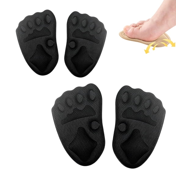 Metatarsal Pads Women, Ball of Foot Cushions for Women Soft Non-Slip Shoe Inserts for High Heels, Forefoot Support and Daily Comfort