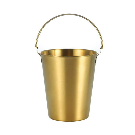 hengtong Ice Bucket 1.7L Convenient Carrying Dining Room Accessory Party for gold